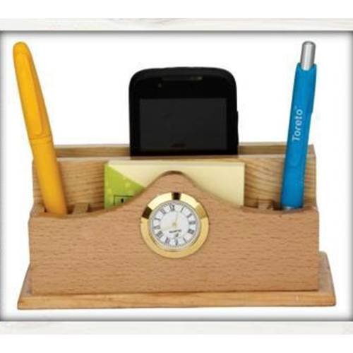 Wooden Mobile pen holder